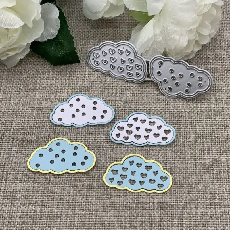 Wolken-Dekorations-Stanzformen aus Metall für DIY-Scrapbooking, dekorative Prägung, Handarbeit, Stanzschablone