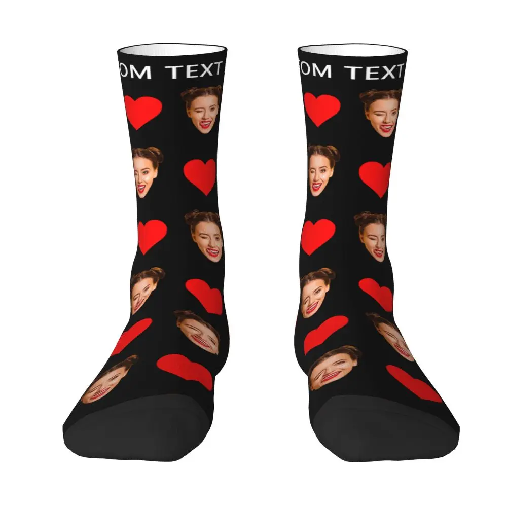 Personal Custom Avatar Printed Socks Cozy Sport Middle Tube Socks Cotton for Unisex Birthday Present 2 Sb8e4dd19e82b42568e5085a539d56594u