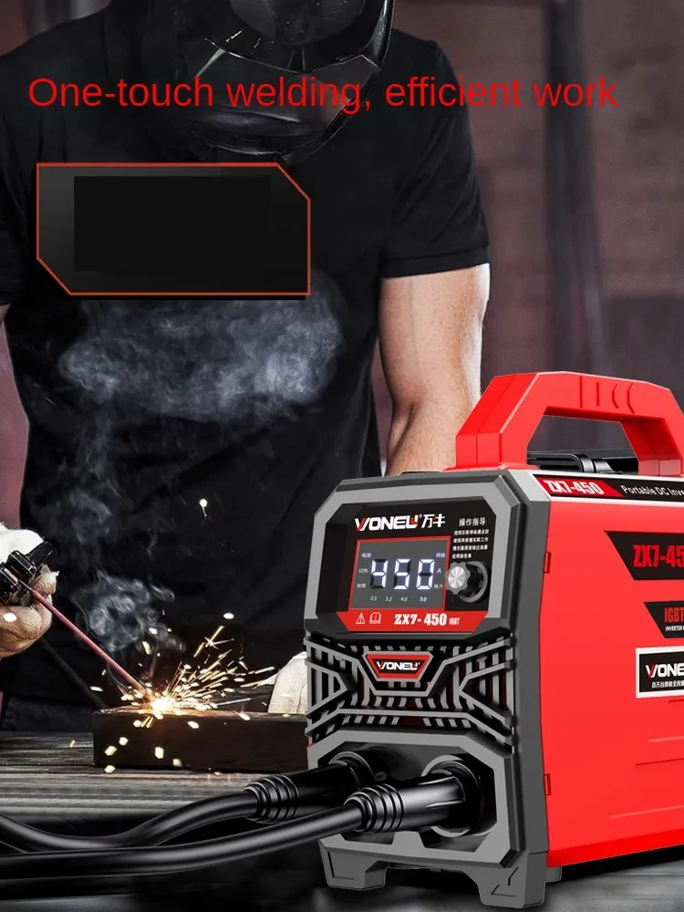 Professional Grade Arc Welder with Copper Core for 220V/380V Voltage Input-Portable and Compact
