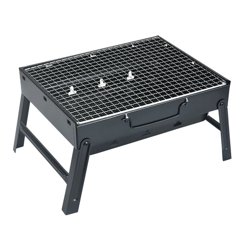 

1 PCS Outdoor Portable Barbecue Grills Folding Camping Barbecue Grills Household Charcoal Barbecue Stove Outdoor Portable Oven