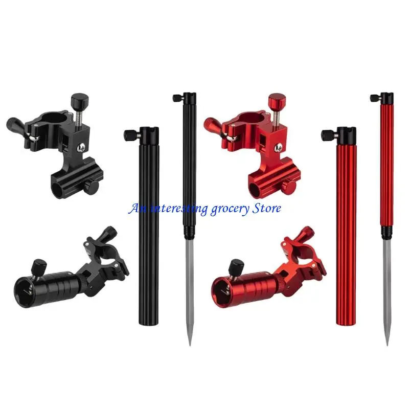 652d Rack Ground Bracket Fish Guard Rack Aluminium gemahlene Steckerhalterung – Detail 1