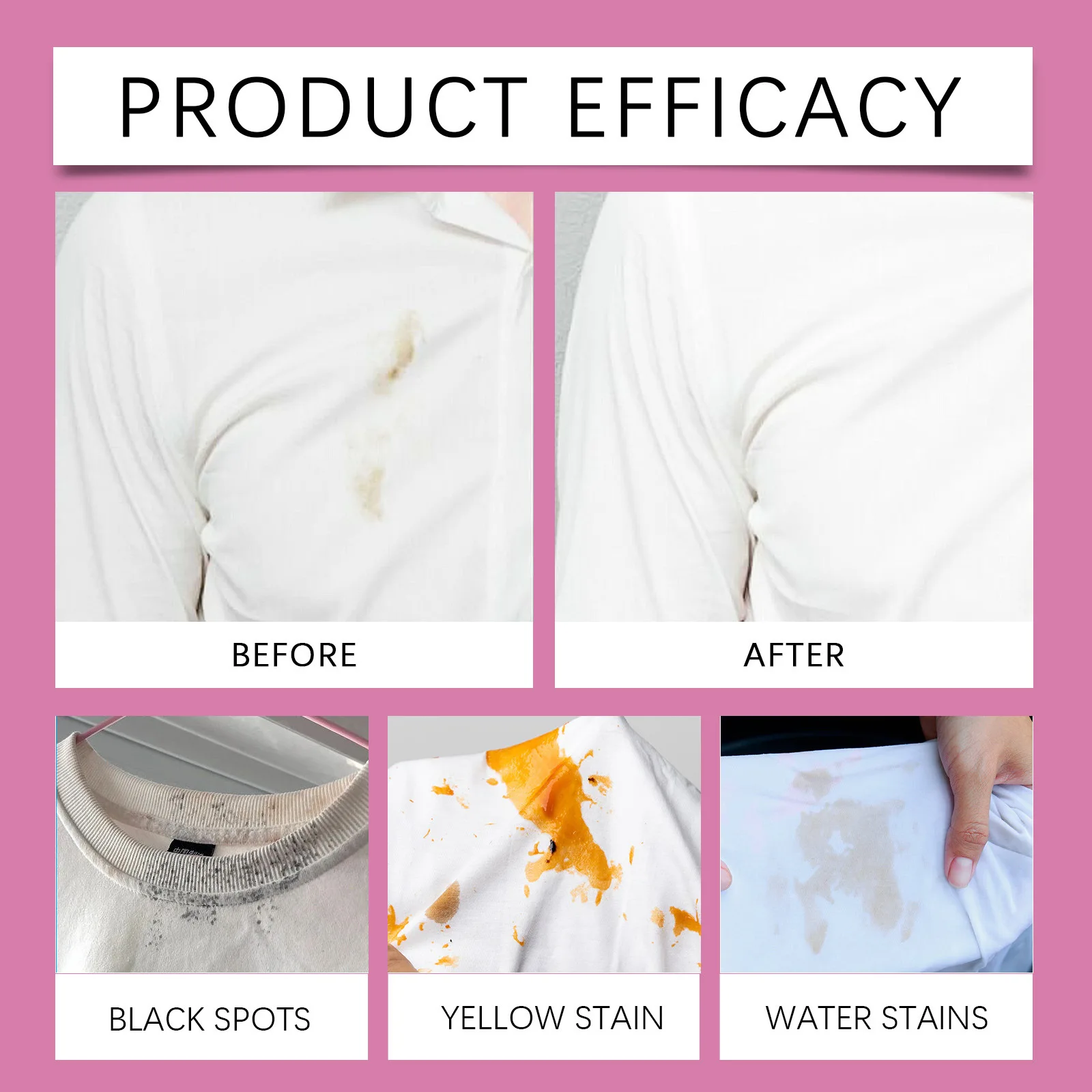 Clothes Cleaner Tablet Bio-Enzyme for Stubborn Grease Stain Removal Fabric Whitener Clothing Stains Remover