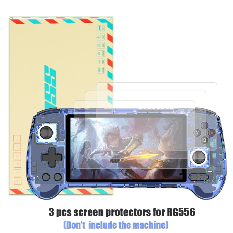 ANBERNIC 3pcs Tempered Glass Screen Protector Crystal Clear