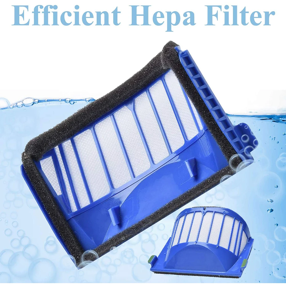 High-Performance Vacuum Cleaner Replacement Filter with Beater Bristle and Side Brush
