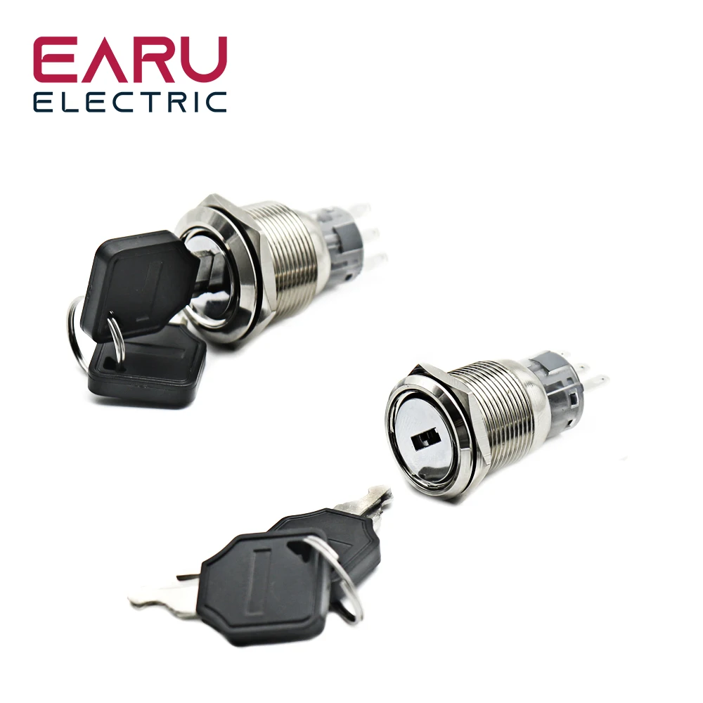 19MM 22MM  Latching Self-locking Fixation  Metal Waterproof  2Position 3Position
