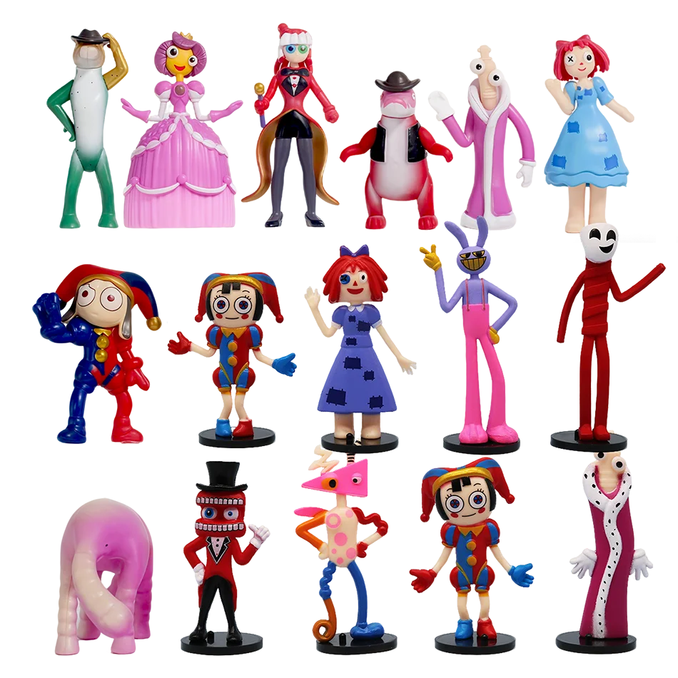 Amazing Digital Circus Toy Set - Cartoon Art Accessories & Anime Gifts