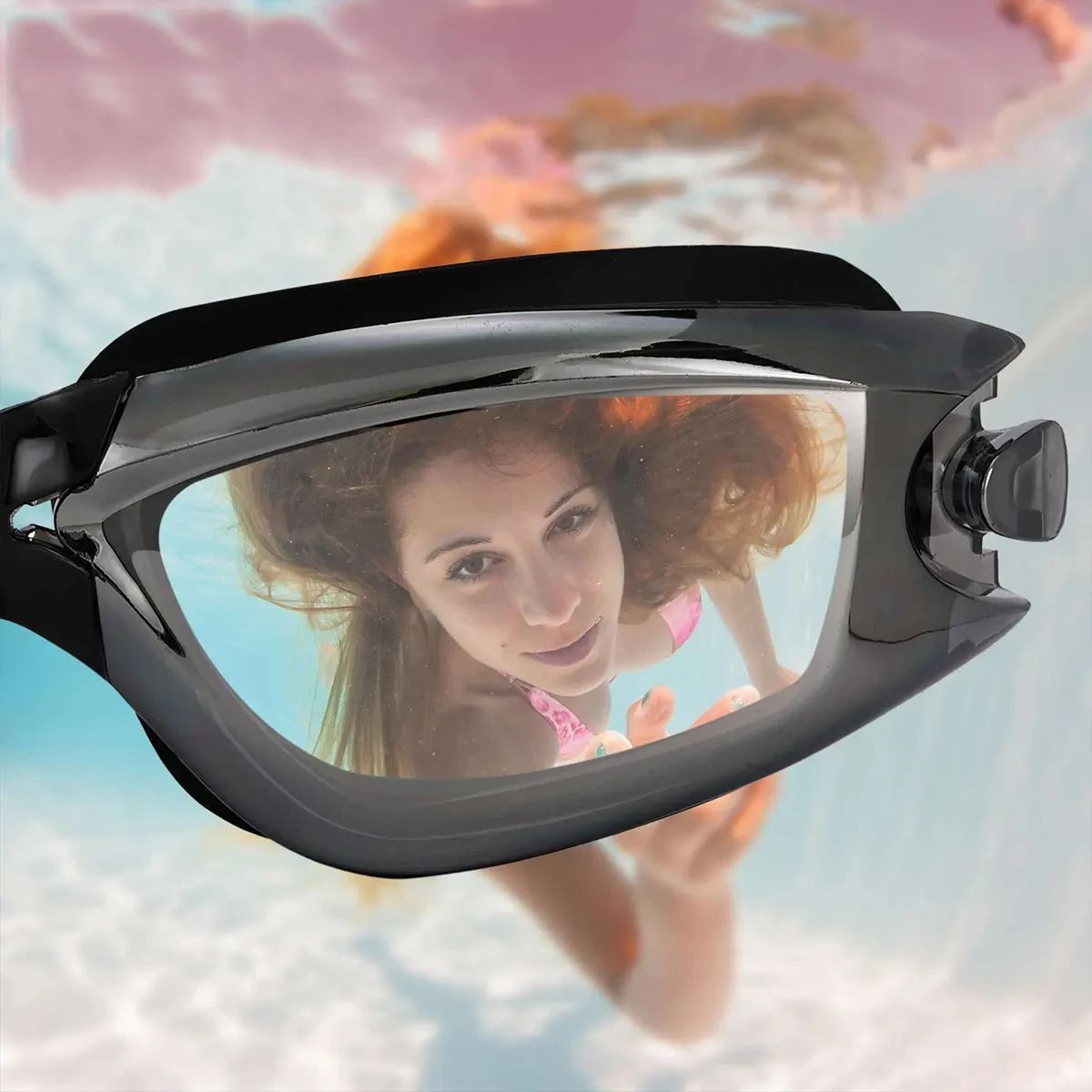 New Professional Adult Anti-fog UV Protection Lens Men Women Swimming Goggles Waterproof Adjustable Silicone Swim Glasses 2