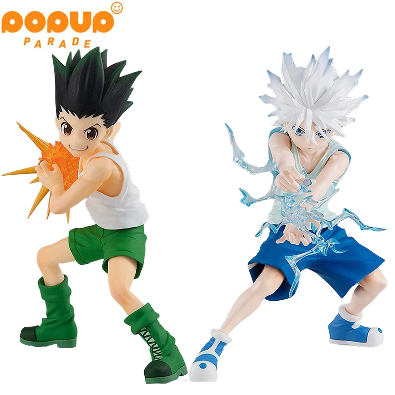 

Выдвижной парад ФК ГСК × Хантер Гон Фрикс Killua Zoldyck 12,5 см аниме экшн-Фигурки Коллекционная игрушка