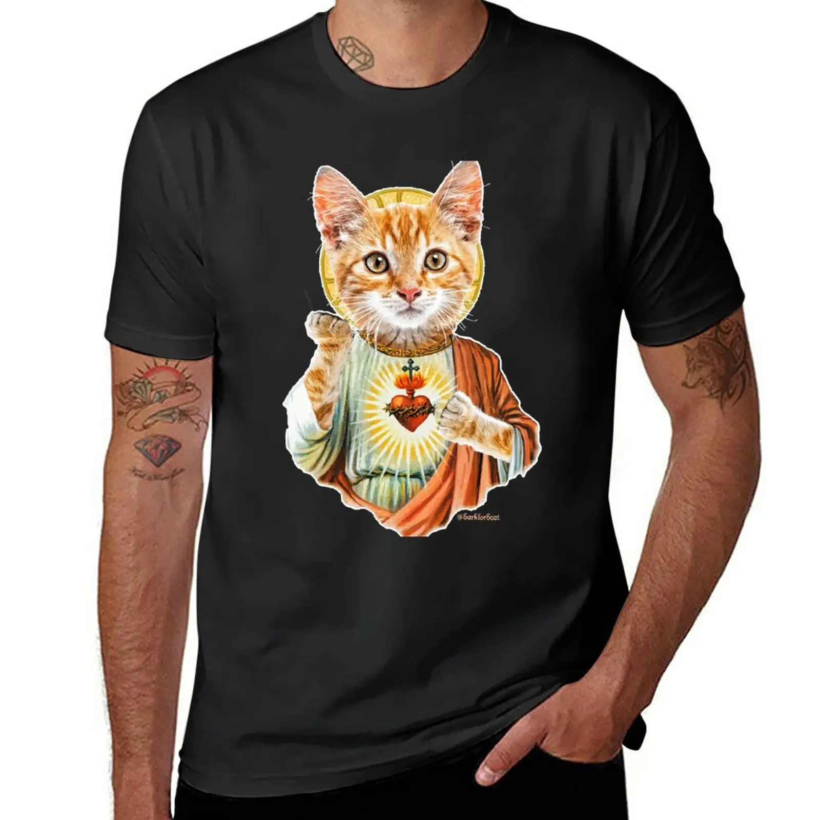 

New Catsus T-Shirt vintage clothes oversized t shirts cat shirts new edition t shirt mens plain t shirts