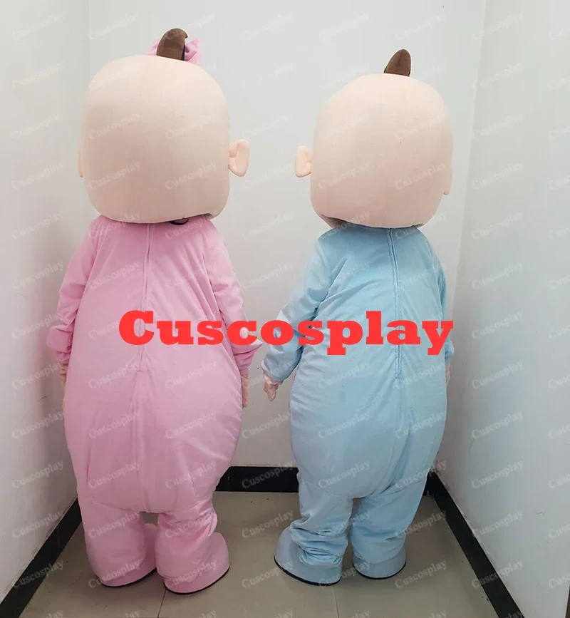 Mascot Costume 2 pcs Adult Both Baby Boy And Girl Christmas Fancy Dress Halloween Costume