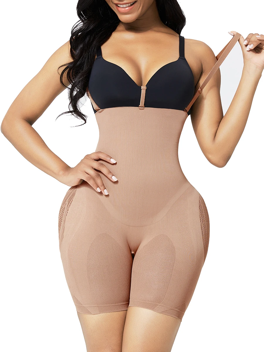 Fajas Colombianas Compression Shapewear Open Bust Tummy Control with Zipper  Extra Firm Zipper Crotch Control Body Shaper XXS - AliExpress