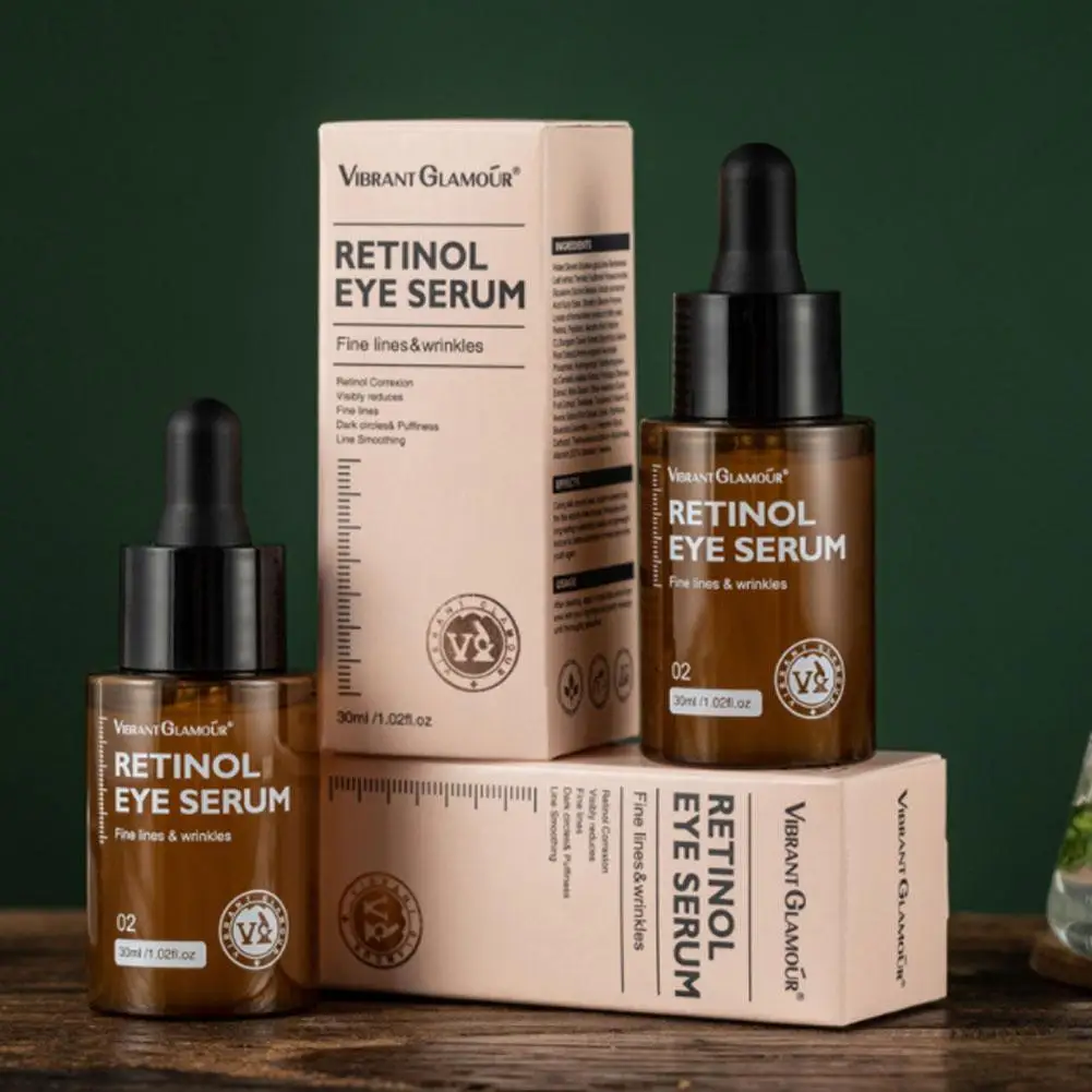 

30ml Retionl Eye Serum Remove Dark Circles Fine Lines Essenc Tightens Moisturizing Repairs Eye Bags Age-defying And Care X1h4