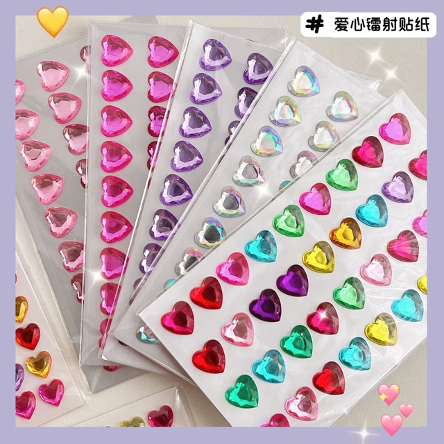 Tiny Hearts Sticker Sheet, Heart Icon Planner Stickers, Cute