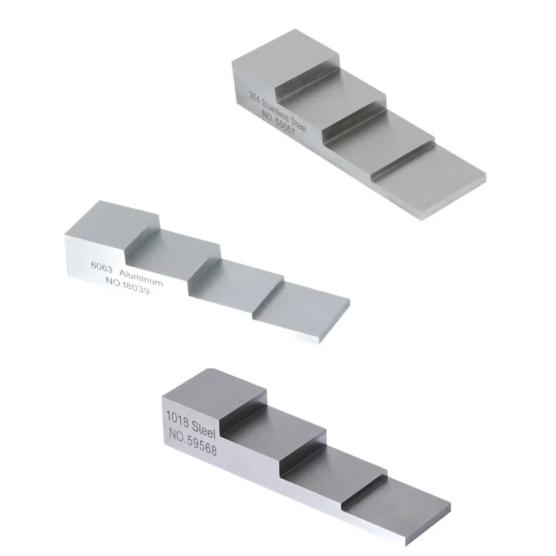 Ultrasonic Thickness Gauge Calibration Blocks 4-Step