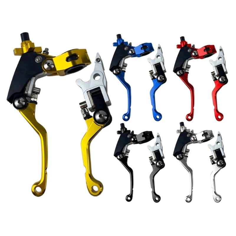 

7/8" 22mm Universal Motorcycles Aluminum Clutch Brake Handle Lever Perch for Motorbike Scooter Modification L9BC