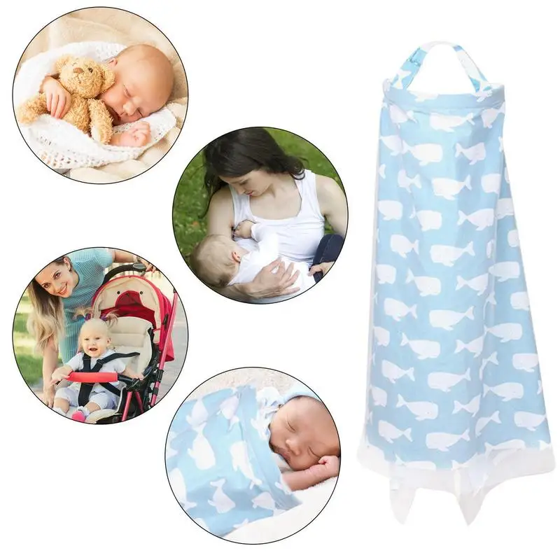 Nursing Cover Breastfeeding Nursing Towel Baby Feeding Scarf Outing Breastfeeding Towels Mom Wears Cover
