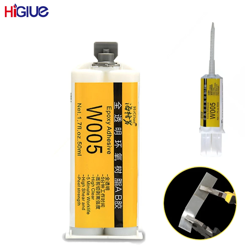 50ml Epoxy Acrylic Adhesive AB Glue Acrylic Structural Adhesives Wood 1
