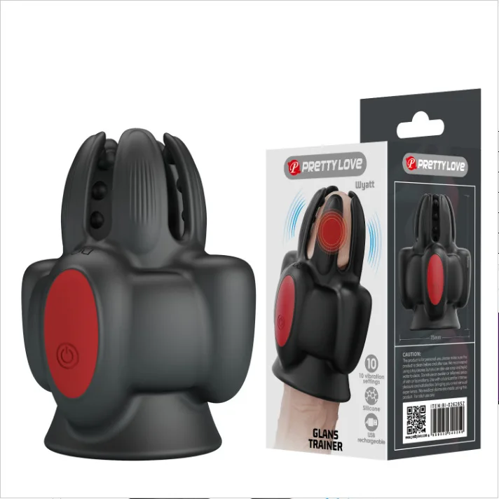 Sex Glans Trainer Penis Massage Male Masturbator 10 Speed Vibrating Glans Vibrator Sex Toys for Men Lasting Delay Endurance Exer