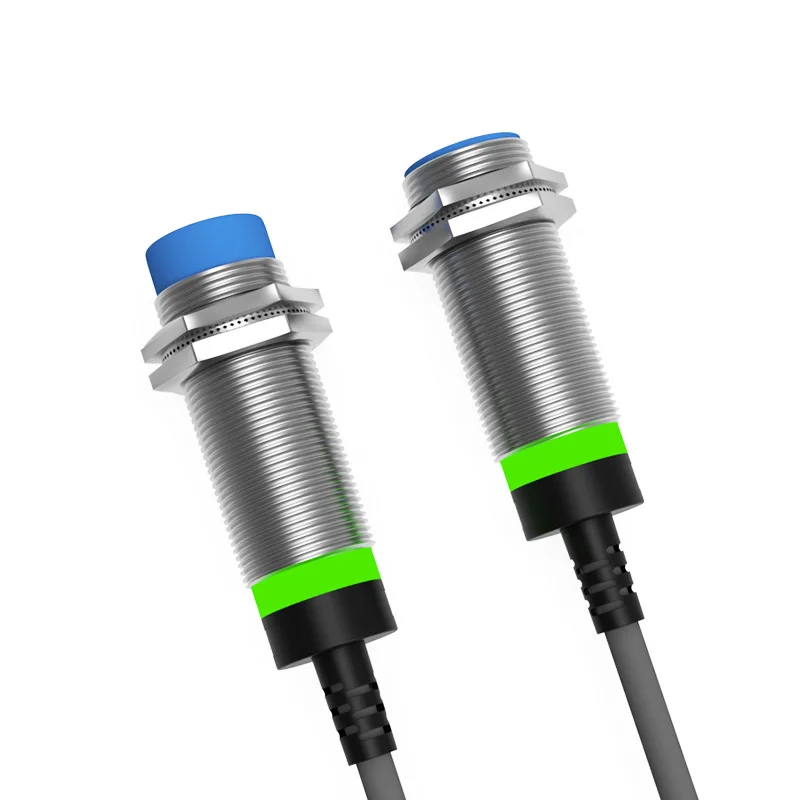 Proximity Switch Sensor GTRIC M18 Series Industrial Non-contact Distance 5mm 8mm NPN PNP 12-24V Non-Flush Flush