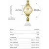CURREN-Elegant Dress Watch for Women, Luxurious and Exquisite, 28mm Dial with Shinning Rhinestone, Quartz Wristwatch, New 3