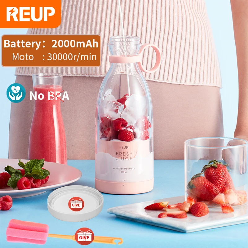 Electric Juicer Mini Portable Blender Fruit Mixers Fruit Extractors Multifunction Juice Maker Machine Blender Smoothies Mixer