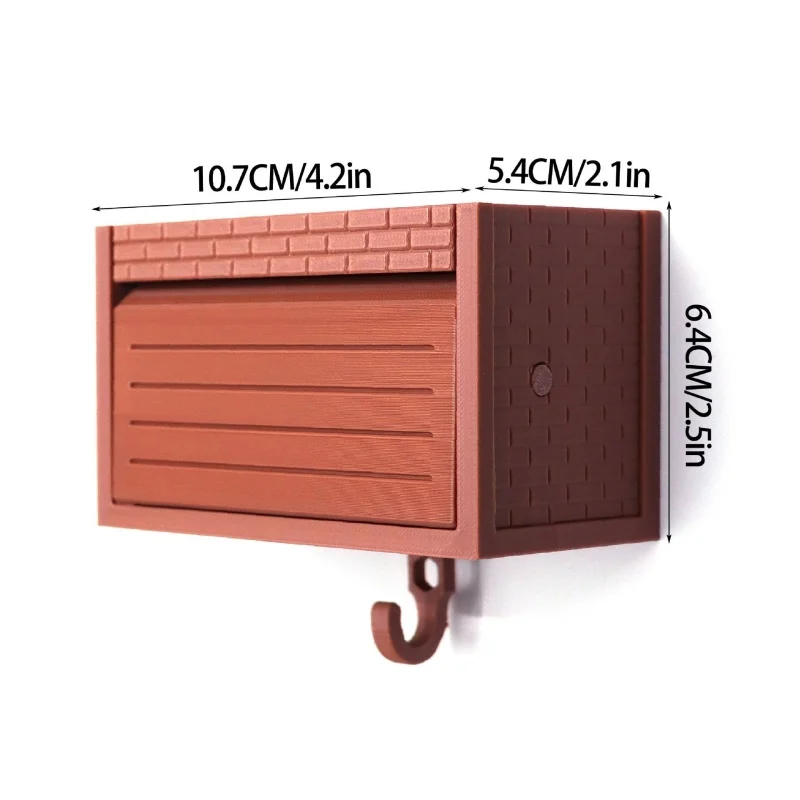 Key Holder for Wall Car Garage Key Holder with Opening Door Car Garage with Open