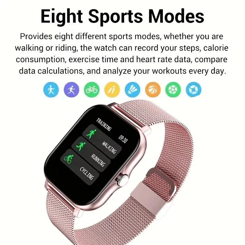 LAXASFIT Smartwatch For Men Women Bluetooth Calling Bracelet Sport Fitness Smart Watch Gifts Digital Smartwatch Women Wristwatch BEST SELLERS