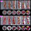 6 Grids/Pack Mix 5 Sizes Nail Glitter V-Bottom Sharp Diamond Gems Arylic Nail Art Rhinestone Jewel Decorations Manicure DIY GZ 4