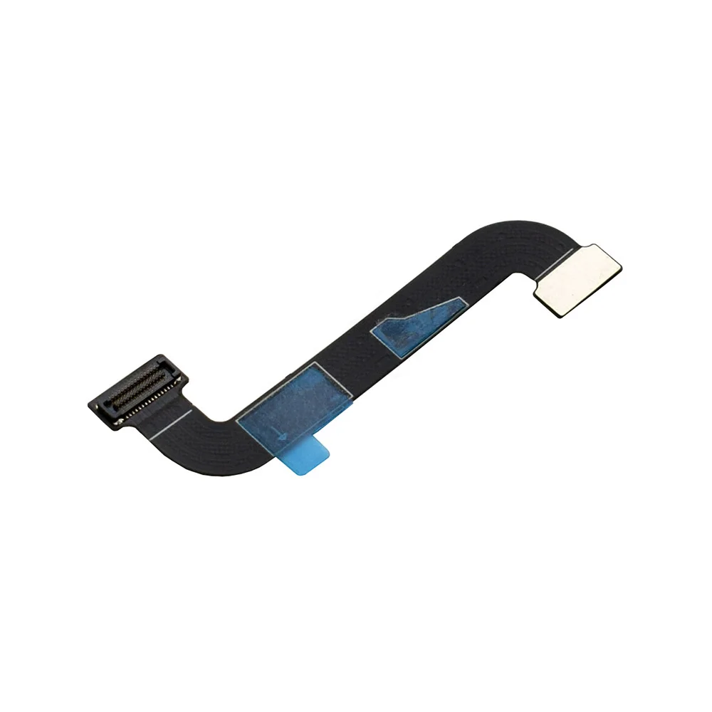 Détail des connecteurs du câble ruban 30 broches pour DJI Mavic 3T, isolant noir et extrémités orange.