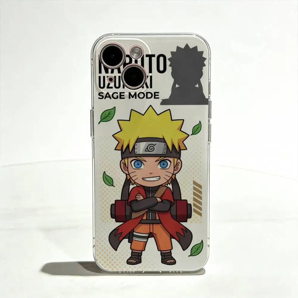 Naruto Anime Ultra Clear TPU Slim Shockproof Phone Case