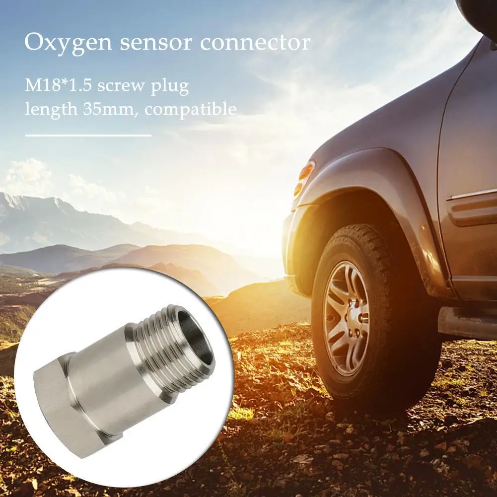 

M18x1.5 Car Oxygen Sensor Adapter Auto Vehicle Engine Light Check Extender Truck Refit Spacer Car Repair Part