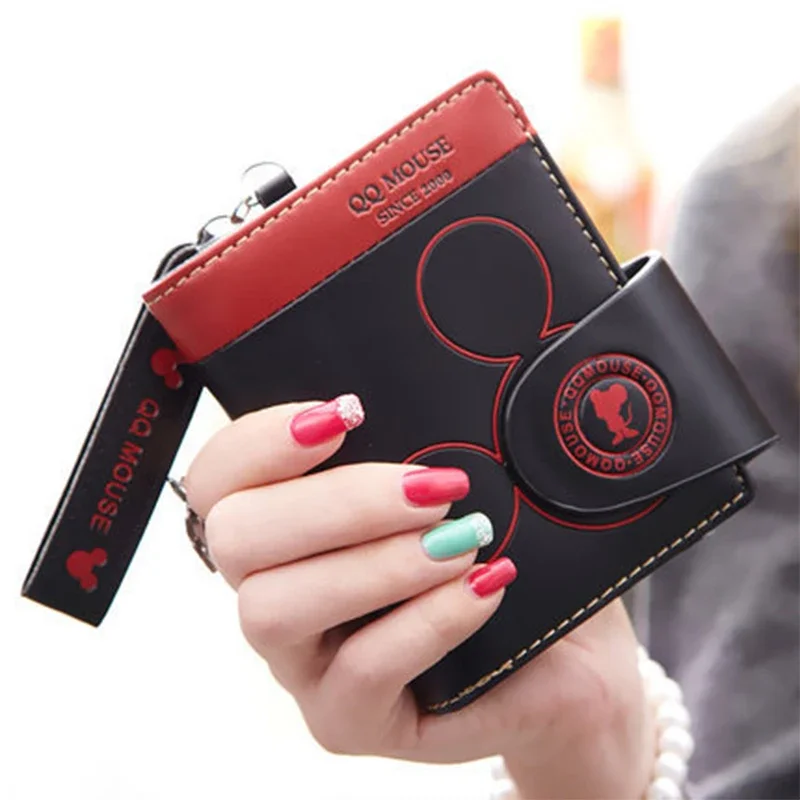 

Fashion PU Leather Women Wallet Design Purse 2024 Zipper Hasp Women Wallet for Credit Cards Coin Pocket Carteras Mujer