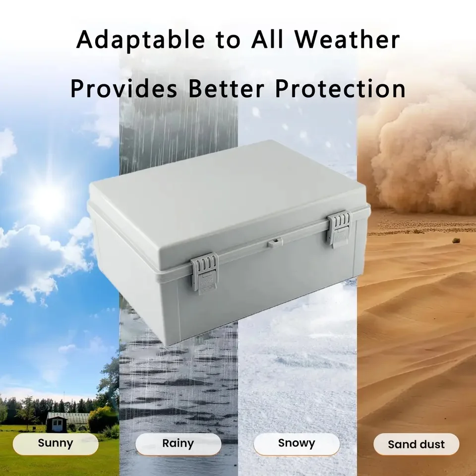 Heavy-Duty Waterproof Electrical Enclosure - IP66 Weatherproof & Dustproof