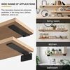 1PC 5mm Wall Shelf Bracket Suspended Tripod Shelf Support Hidden Wall Fixed Partition Storage Rack Shelves Angle Bracket Thicken 2