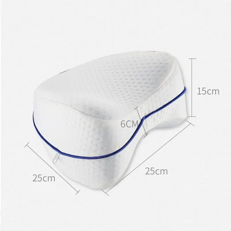 Leg Pillow Memory Cotton Slow Rebound Leg Pillow Relieve Sciatica Accelerate Blood Circulation Alleviate Lower Back and Pain leg pillow