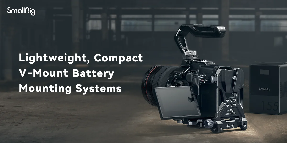 SmallRig Universal Compact V-Mount Battery Plate Mounting System 4063 4064 For S