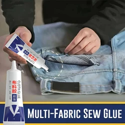 Quick - Dry Clear Super Glue for Fabric Repair and Bonding