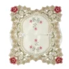 Exquisite Vintage Lace Fabric Tissue Box Cover European Style Embroidery Pastoral Style Embroidery Fabric Tissues Box Cover 2