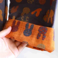 2026 Spring and Autumn New Couple Pajama Set 100% Cotton Long Sleeve Pants for Men and Women Two Piece Cute Home Furnishings - Image 6