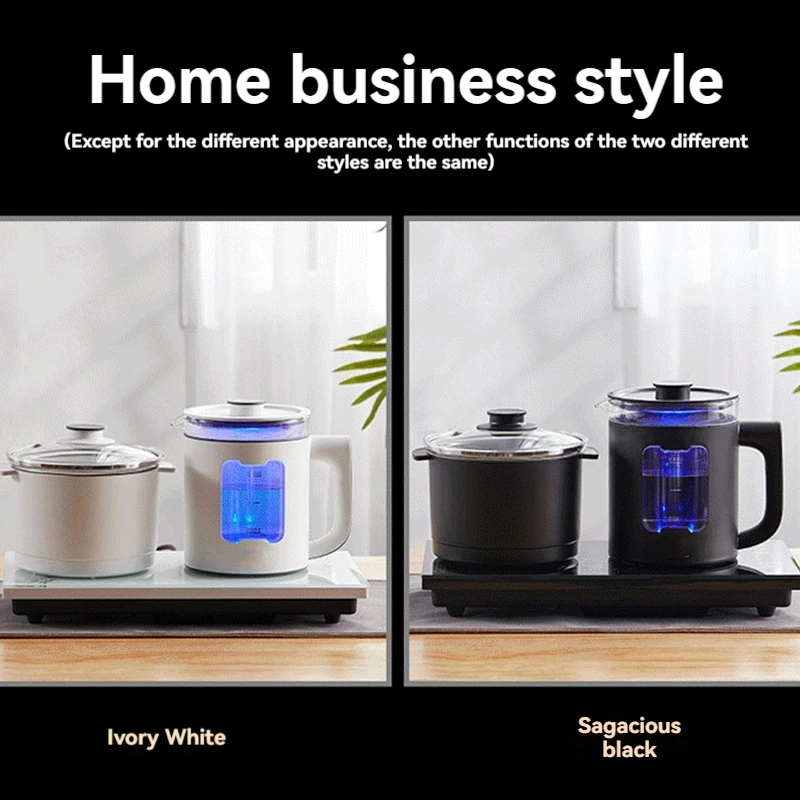Automatic Bottom Water Electric Kettle Glass Handle Water Adding Integrated Electric Tea Stove
