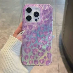 Vibrant Purple Blurred Leopard Print Phone Case - iPhone SE (2020) (1)