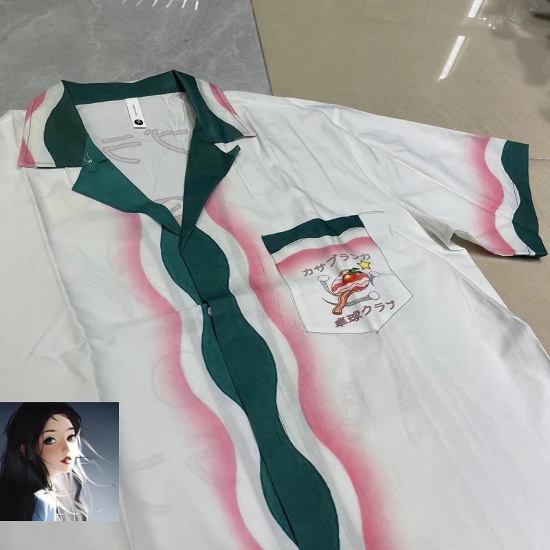 Color Match Stripe Table Tennis Hawaii Beach Thin Short Set Men Women High Quality Seaside Holiday Surf Suit