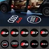 Led Car Door logo Welcome Light For Audi A4 B5 B6 B7 B8 B9 A1 A3 8V 8P 8L A6 C5 C6 C7 A5 A7 A8 Q3 Q5 Q7 TT S3 S6 Sline Quattro 1