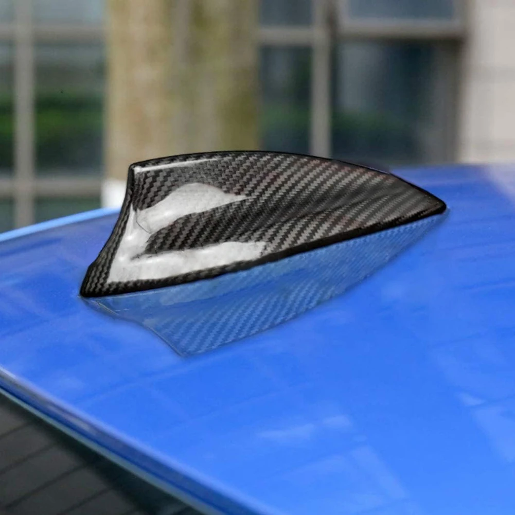 샤크 핀용 탄소 섬유 안테나 커버, BMW 3 시리즈 F30 F34 F35 2013 호환 2019, 쉬운 설치