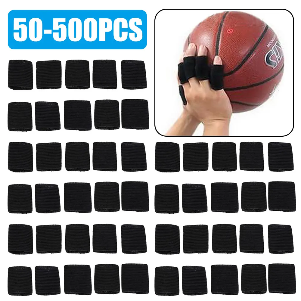 10Pcs Finger Guard Elastic Finger Protector Stretchy Protective Sleeves Basketball Volleyball Anti Scratch Outdoor Sports finger guard
