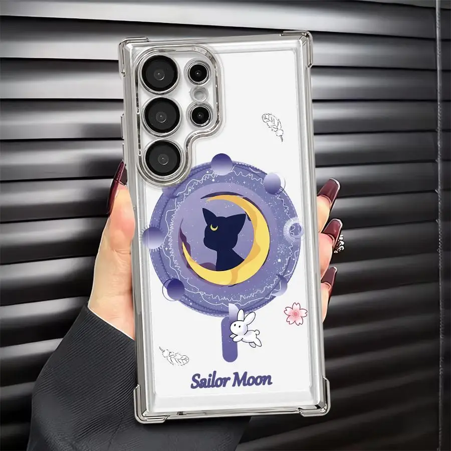 Sailor Moon Cat Manga Soft Phone Cover Case