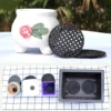 50Pcs Flowers Pot Drainage Hole Grid Mats Diameter 2.5/4.5/7.5cm Round Bonsai Planter Bottom Mesh Pads Plants Ventilation Trays 6