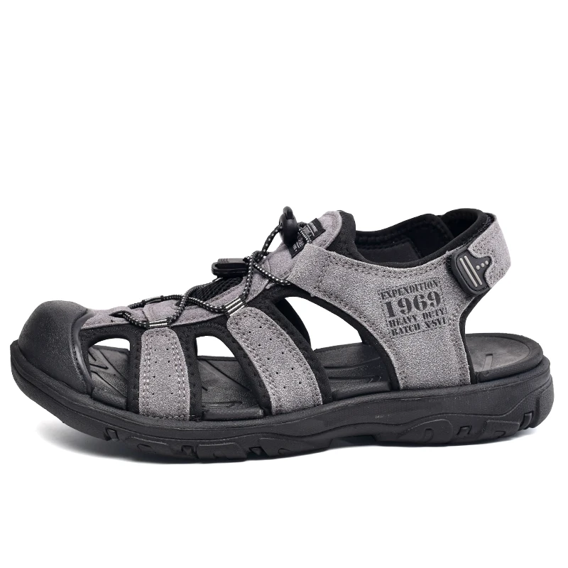 Outdoor Men Summer Sandals Non-slip Walking Hiking Trekking Shoes Men Slippers Beach Wading Shoes Casual Sneakers Size 40-46