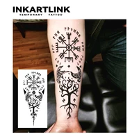 ancient symbols Temporary Tattoo,Lasts To 15 Days New Technology Magic Waterproof Semi Permanent Sticker. 2