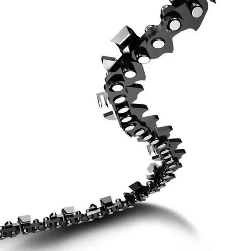 Chainsaw Chain 4/6/8 Inch Chainsaw Chain Electric Saw Drive Link Chains Replacement Garden Cutting Hand Tool Accessory